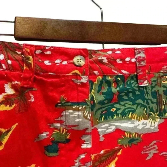 Vintage Birch Bros. By the Eagles Eye Red Deer 100% Cotton Skirt Women’s Size 6 - Picture 4 of 9